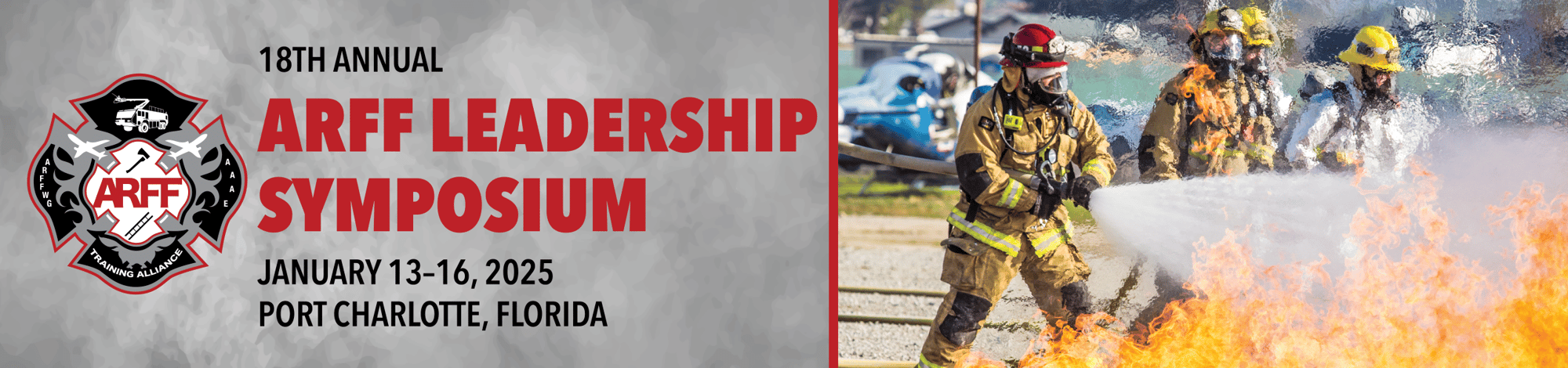 18th Annual ARFF Leadership Symposium | January 13-16, 2025 | Port Charlotte, Florida