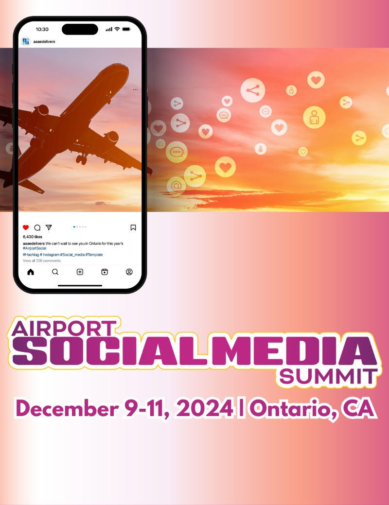 Airport Social Media Summit Top Ad