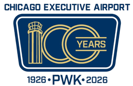 Chicago Executive Airport_PWK_Gold 100 Year Logo