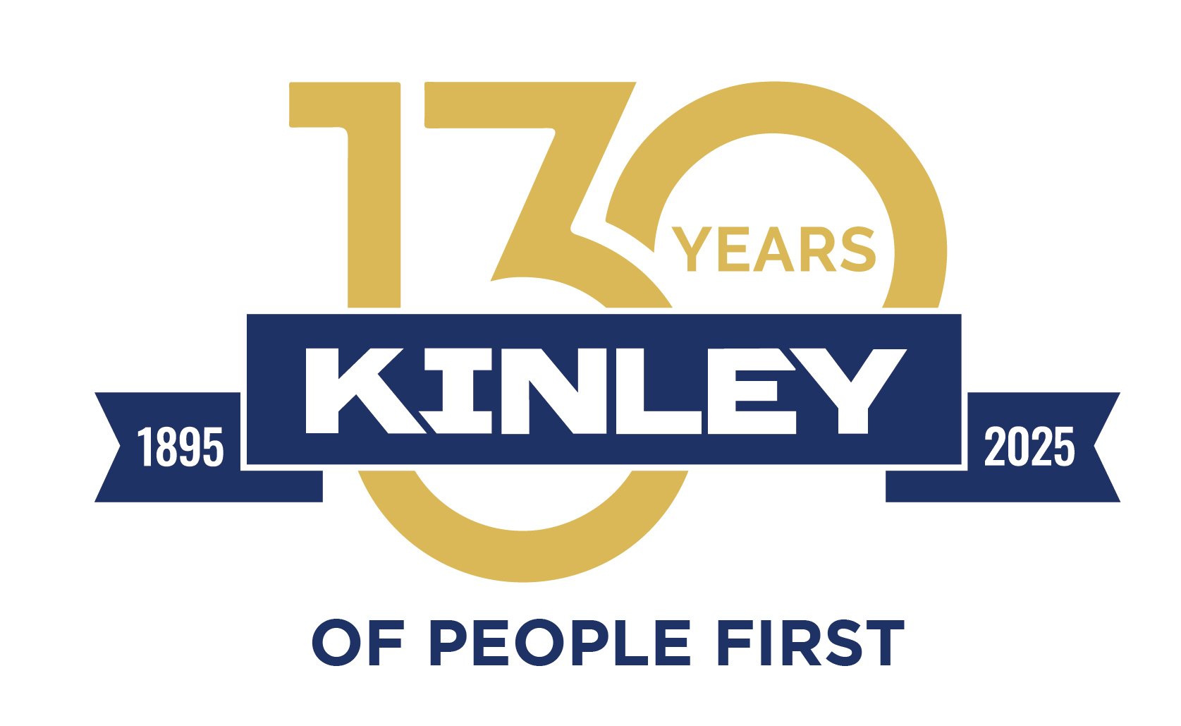 Kinley Contruction_130 Years Logo