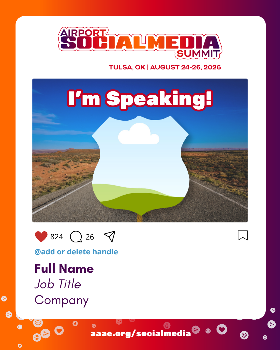AAAE Airport Social Media Summit - Im Speaking AAAE Airport Social Media Summit - Im Speaking