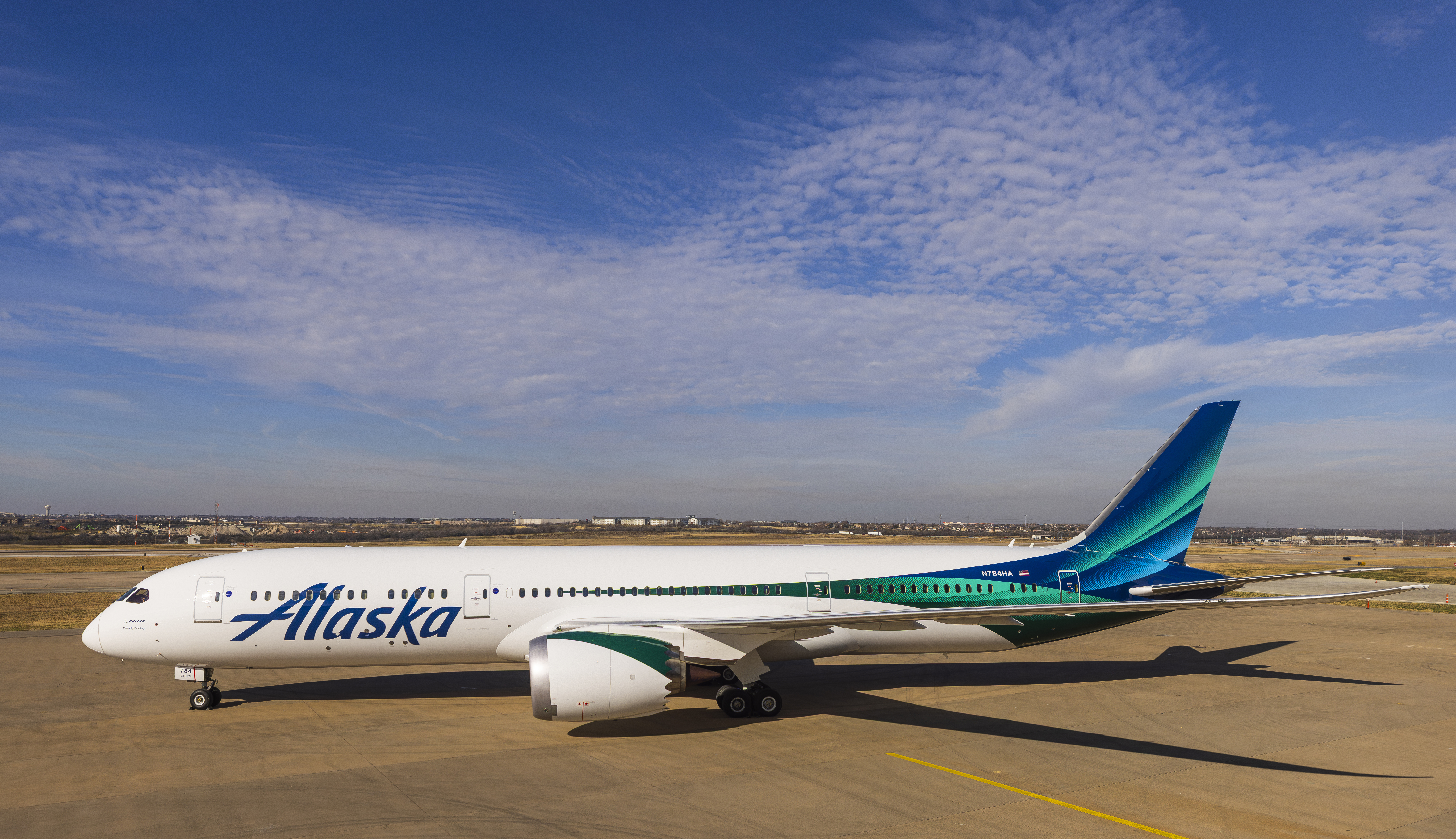 Alaska airlines as 787
