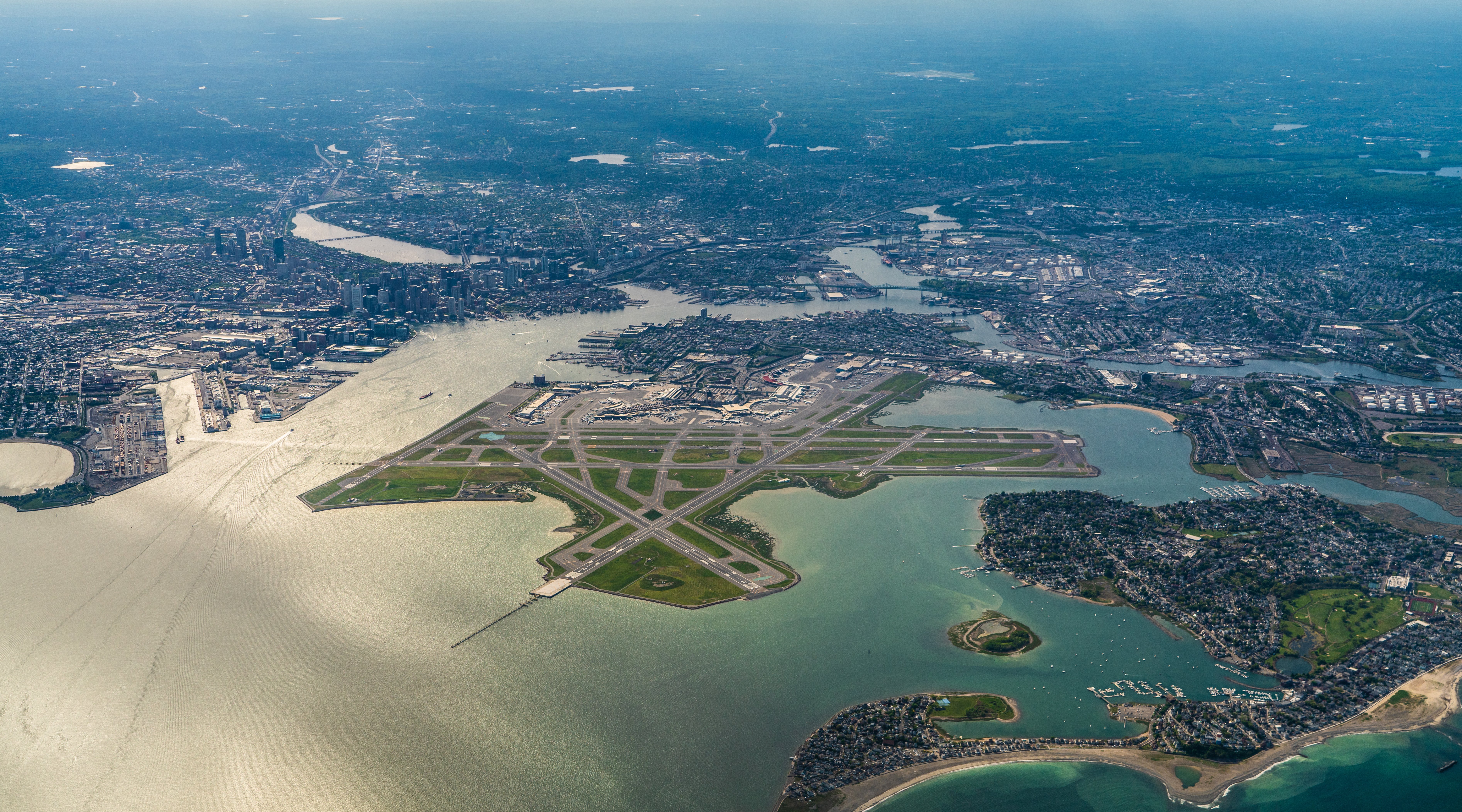 BOS Logan Aerial as