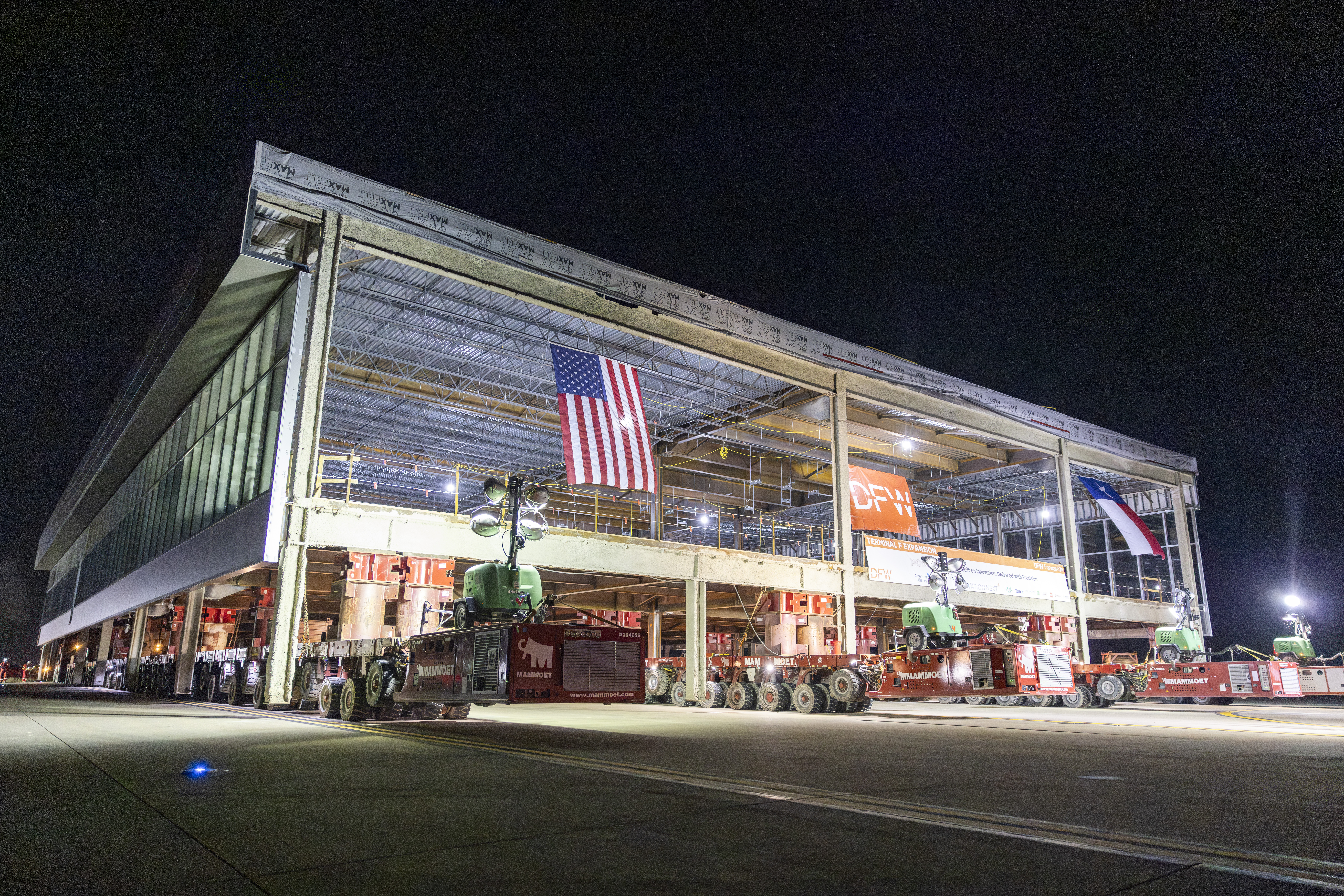 DFW Terminal F Module Move 3