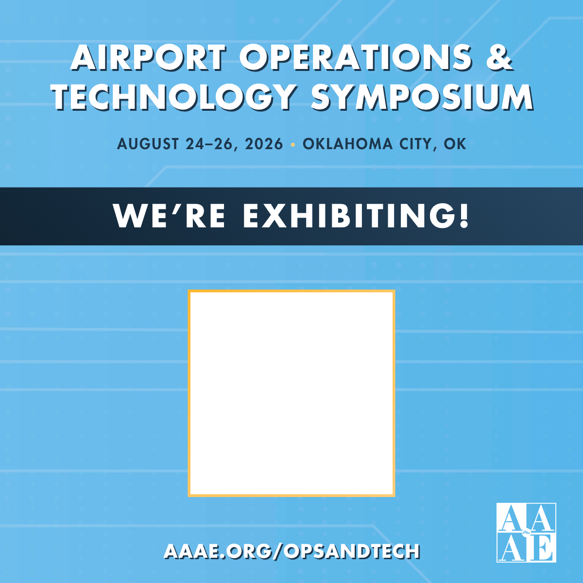Airport Operations & Technology Symposium | We're Exhibiting